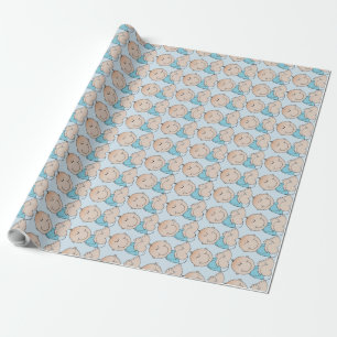 Baby Boy Cadeaupapier