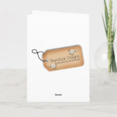 Baby Boy Card Kaart (Achterkant)