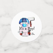 Baby Boy Carpenter Confetti (Kleine voorkant)