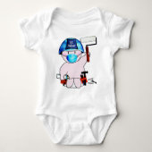 Baby Boy Carpenter Romper (Voorkant)