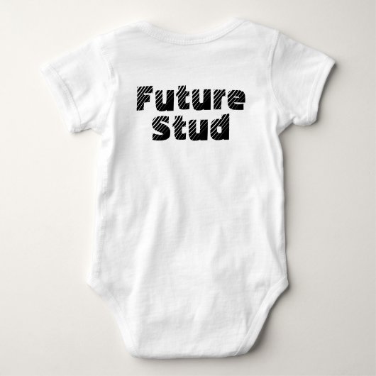 Baby Boy Carpenter Romper (Achterkant)