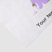 Baby boy cartoon tissuepapier (Detail)