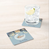 Baby Boy Celebration Kartonnen Onderzetters (Insitu)