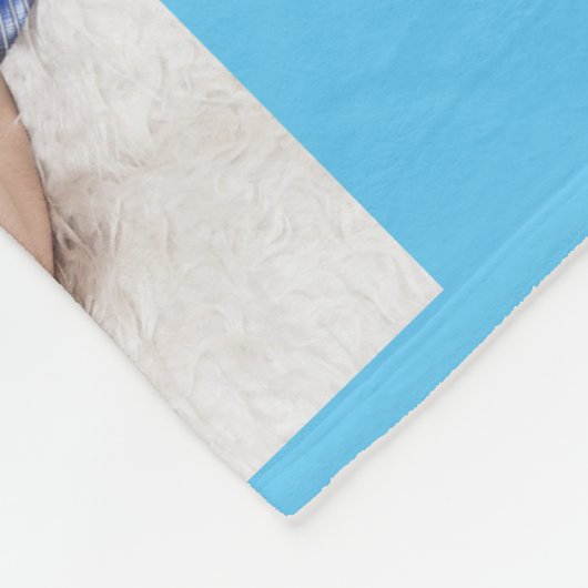 Baby Boy Collage Keepomwille First Year Fleece Deken (Hoek)