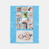 Baby Boy Collage Keepomwille First Year Fleece Deken (Voorkant)