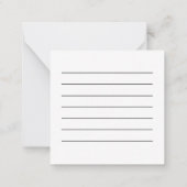 Baby Boy Congratulations Newborn Birth Card Notitiekaartje (Achterkant)