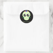 Baby Boy Cthulhu Ronde Sticker (Tas)