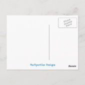 Baby Boy Cupcakes Briefkaart (Achterkant)