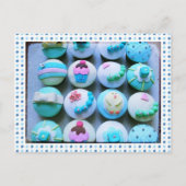 Baby Boy Cupcakes Briefkaart (Voorkant)