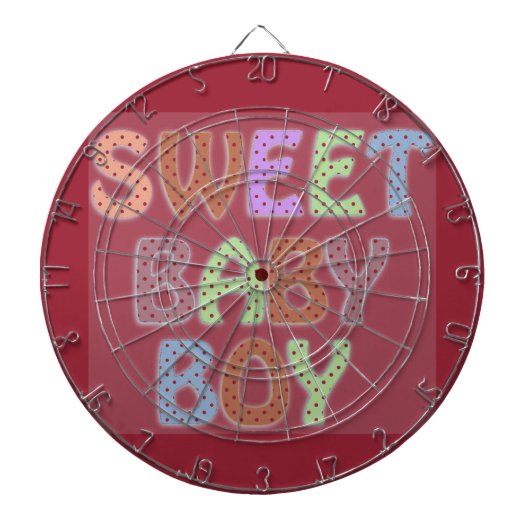 Baby Boy Dartbord (Voorkant)
