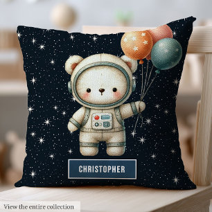 Baby Boy Decoratief Kussen Astronaut Teddy Bear