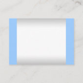 Baby Boy Diaper Raffle Ticket Informatiekaartje (Achterkant)