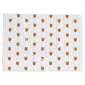 Baby Boy Dog Maroon Groot Cadeauzakje (Achterkant)