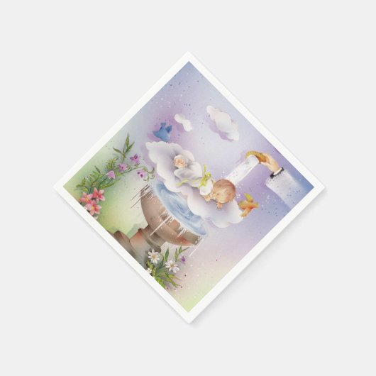  Baby Boy Doopsel Doopservet Servet (Hoek)