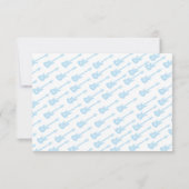 BABY BOY DOUCHE CONCERT TICKET BEDANKT (Achterkant)