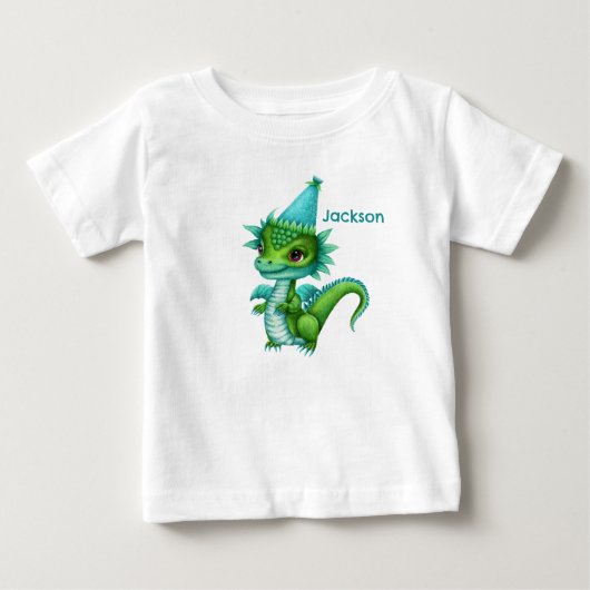 Baby Boy Draak T-Shirt | Baby Pak (Voorkant)