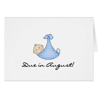 Baby Boy Due in August