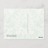 Baby Boy en Teddy Bear Briefkaart (Achterkant)