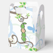 Baby Boy erwt in een pod flitsgerecht Bedankdoosjes (Geopend)