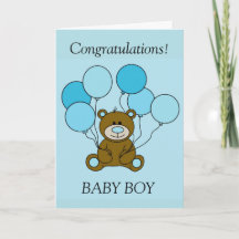 Baby Boy-felicitaties