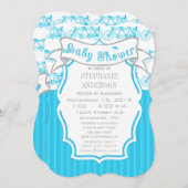 Baby Boy  fiets voor het ontwerp voor 2 Baby Boy Kaart (Voorkant / Achterkant)