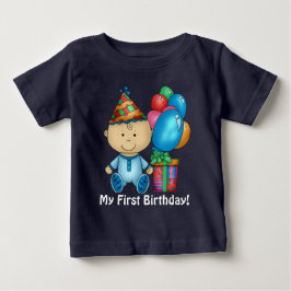 baby boy First Birthday t shirt