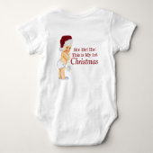 Baby Boy First Kerstmis Romper (Achterkant)