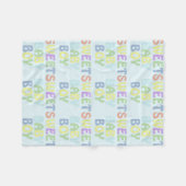 Baby Boy Fleece Blanket (Voorkant (Horizontaal))
