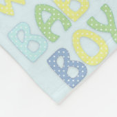 Baby Boy Fleece Blanket (Hoek)