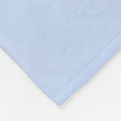 Baby Boy Fleece Blanket met foto Deken (Hoek)