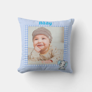 Baby Boy Foto Kussen