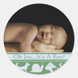 Baby Boy Foto Stickers