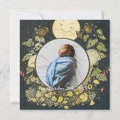 Baby Boy Geboorte Aankondiging (Achterkant)