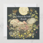 Baby Boy Geboorte Aankondiging (Voorkant)