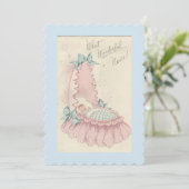  Baby Boy Geboorte Aankondiging (Staand voorkant)