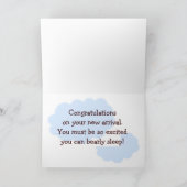 Baby Boy Gefeliciteerd Kaart (Binnen)