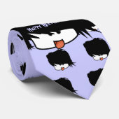 Baby Boy Gender Reveal Ultra Schattigee Anime Boy Stropdas (Opgerold)