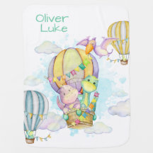 Baby Boy Gepersonaliseerde Dinosaur Baby Naam Deke