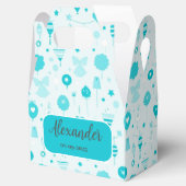 Baby Boy Geslacht onthullen Bedankdoosjes (Geopend)