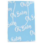 Baby Boy Gift Bag Medium Cadeauzakje (Voorkant)