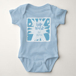 Baby Boy Gift! Douche hem hiermee Romper