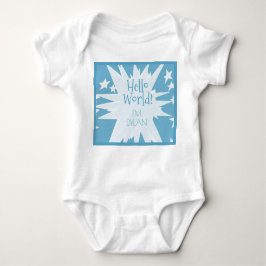 Baby Boy Gift! Douche hem hiermee Romper