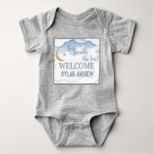Baby Boy Gift! Verwelkom hem hiermee