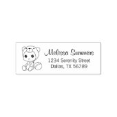Baby Boy Girl Beer Jumpsuit Adres 3 Rubberstempel (Afrduk)