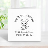 Baby Boy Girl Beer Jumpsuit Arch Adres 2 Rubberstempel