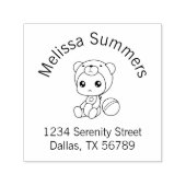 Baby Boy Girl Beer Jumpsuit Arch Adres Zelfinktende Stempel (Design)