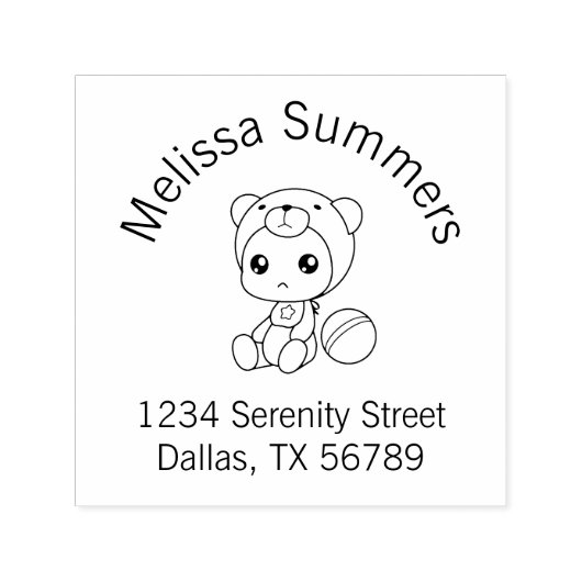 Baby Boy Girl Beer Jumpsuit Arch Adres Zelfinktende Stempel (Design)