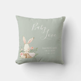 Baby Boy Girl Name Sage Script Love Keepomwille Kussen