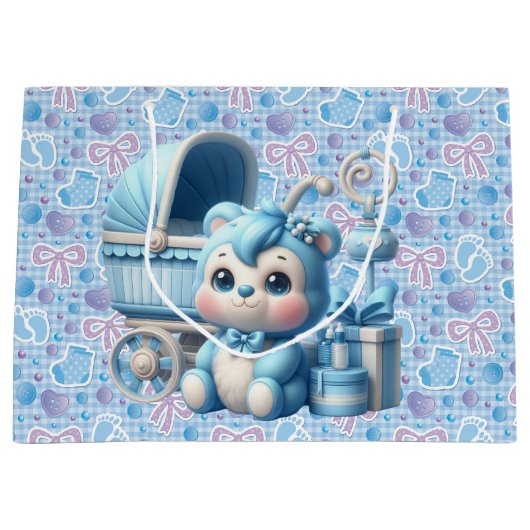 Baby Boy Groot Cadeauzakje (Voorkant)