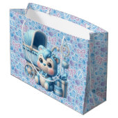 Baby Boy Groot Cadeauzakje (Achterkant Gekanteld)